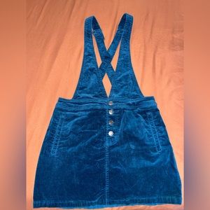 Corduroy Overall Dress